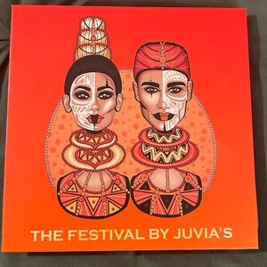 The Festival Art Print - Vibrant Red and Orange
